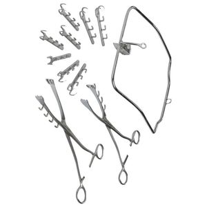 Ensemble d'instruments de chirurgie de rumenotomie Offre Spéciale Outils chirurgicaux vétérinaires réutilisables et de haute qualité Ensemble de chirurgie de rumenotomie - Product Image 1