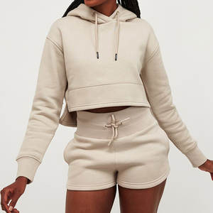 Sudaderas con Capucha Largas y Gruesas para Mujer, 100% Algodón, Cálidas para Invierno, con Estampado de Logotipo de Marca Personalizado, Fabricante OEM - Product Image 1