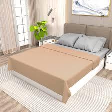 100% Polyester flanelle Raschel couverture haut poids décontracté maison chaud draps couverture tissé couvertures unies - Product Image 2