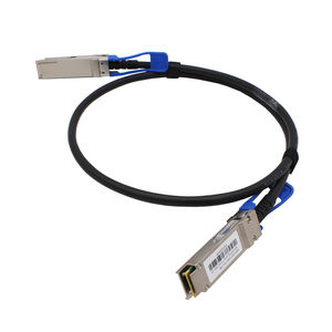 QSFP28ความเร็วสูงถึง100กรัมต่อ QSFP28 30AWG ต่อโดยตรงอุปกรณ์ใยแก้วนำแสงทองแดงติดโดยตรงพลังงานต่ำ1ม. 3ม. หรือความยาวที่กำหนดเอง - Product Image 2