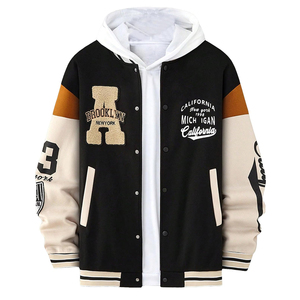 Bomber inspirado en deportes clásicos 2026 para amantes de la ropa de calle chaqueta Letterman para hombres y mujeres - Product Image 5