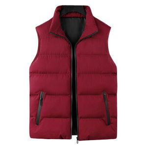 Venta al por mayor chaqueta puffer sin mangas invierno burbuja Puffer chaqueta para los hombres logotipo personalizado al aire libre cálido acolchado Logo puffer chaqueta - Product Image 1