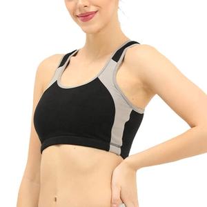 <b>Women</b> Seamless-Sports Bra Custom Logo Eco-Friendly <b>Women's</b> Seamless-Nylon Fabrics Solid-Color Fitness Sports Bra - Product Image 1