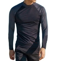 Maillot de bain à manches longues pour hommes, chemise de surf, protection anti-UV, combinaison de natation, vêtements de plongée - Product Image 2