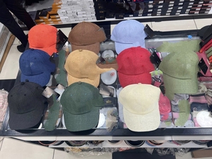 หมวกเบสบอลผ้าแคนวาสโพลีเอสเตอร์ 100% ปรับได้ ใส่ได้ทั้งชายและหญิง สไตล์ลำลอง/ทางการ สตรีทแวร์ ระบายอากาศได้ดี กันน้ำ 6 แผง แบบกระดุมสองแถว - Product Image 5