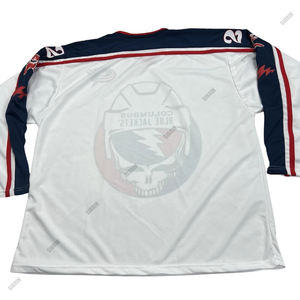 Camisetas de Hockey sobre Hielo de Poliéster de Primera Calidad Hechas en Fábrica Sibrin con Nombre y Número de Equipo Personalizados, Tallas para Adultos, Equipo de EE. UU. - Product Image 6