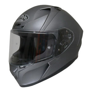 Casco Integral AIROH con Visera Doble Espejada para Motocicletas y Ciclismo, Gris, Edición Limitada, Talla L, Nuevo - Product Image 2