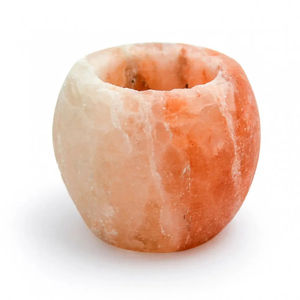 Lámpara de Sal Natural Tallada con Tema Floral, Ecológica, de Material Orgánico, con Tres Orificios, Venta al Por Mayor de Calidad Premium - Product Image 6