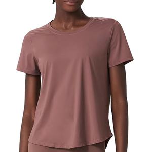 Vêtements de sport et d'entraînement : T-shirts de gym, T-shirts de yoga athlétiques d'été, hauts amples décontractés à manches courtes 2026 - Product Image 3