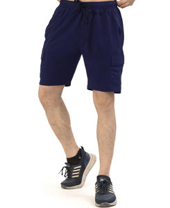Short cargo de haute qualité pour hommes Short de sport personnalisé à six poches avec cordon de serrage en toile Short de course brodé - Product Image 1