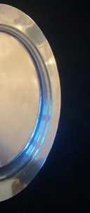 Plat en acier inoxydable moderne le plus vendu bol ovale nickelé pour la cuisine à domicile assiette sûre et naturelle - Product Image 6