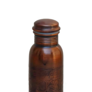 Nuevo estilo, botella de Metal de cobre, martillada botella de agua, esmalte impreso, puro, hecho a mano, para viajar y gimnasio, vasos a bajo precio - Product Image 2