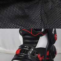 Bottes de course de moto d'extérieur Chaussures de motocross pour hommes Bottes en cuir imperméables pour motards