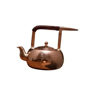 Traditional Copper Tea Kettle <b>Stovetop</b> Safe <b>Coffee</b> Water Boiler for Home Hotel Cafe Decorative Serving Kitchenware - Product Image 2