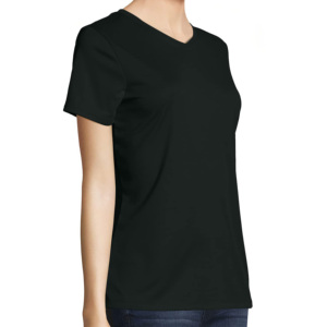 Camisetas de Verano para Mujer, Estampadas con Transferencia de Calor, Cuello Redondo, Manga Larga, Corte Ajustado, Antiarrugas, Transpirables, Tejido Jersey, Casual - Product Image 6