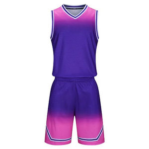 Conjuntos de uniformes de baloncesto para hombres y mujeres con logotipo personalizado, traje deportivo de sublimación transpirable con servicio OEM - Product Image 1