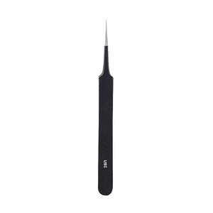 Pince à épiler professionnelle pour extensions de cils de 11,9 cm, pointe fine, précision, manucure, durable, usage commercial et domestique - Product Image 2