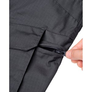 Shorts cargo pour homme de haute qualité, doublés, multi-poches, mode, décontractés, travail, mélange coton/polyester, séchage rapide, respirant | - Product Image 5