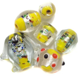 ลูกปัดแก้วทรงกลมลูกปัดคริสตัลใสทรงรีขนาด10มม. และ12มม. สำหรับตกแต่ง - Product Image 6