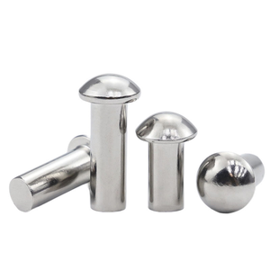 รีเวทหัวกลมอะลูมิเนียมแบบกำหนดเอง ตัวยึดโลหะแข็งแรง ขนาด M1 ถึง M30 - Product Image 1