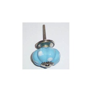 2025 Amazing Design Cabinet Decor Handle <b>Knob</b> Blue and White Color Excellent Quality <b>Dresser</b> Puller Ceramic <b>Knobs</b> - Product Image 1