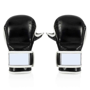 Guantes de MMA en color sólido, de cuero PU, para boxeo, entrenamiento profesional, sparring, para hombres y mujeres - Product Image 2