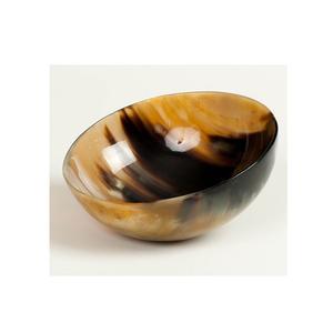 Bol de riz en corne 100% couleur naturelle meilleure qualité bol de service en corne de vache au Design moderne pour ustensiles de cuisine et vaisselle - Product Image 4