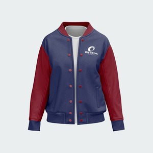 Chaqueta de Invierno Personalizada para Hombre Ostriya Intl, Estilo Urbano, Cortavientos, Universitaria, Deportiva, Tipo Letterman, 100% Nailon Transpirable - Product Image 4