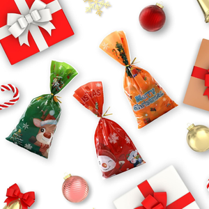 Paquete de 100 Bolsas de Celofán Biodegradables para Envolver Regalos, Dulces, Decoración, Embalaje de Regalos Personalizado - Product Image 6