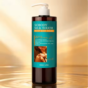 Moisturizing Silk Body <b>Wash</b> 1000ml <b>Liquid</b> Shower Gel Soft Glowing Skin Daily Bath Cleanser - Product Image 1