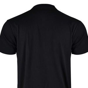 2025 cuello redondo patrón sólido Casual verano Camisetas para hombres personalizado Rhinestone transferencia Logo bordado 100% algodón tendencia Jersey - Product Image 3