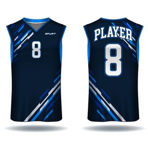 Venta al por Mayor de Camisetas de Baloncesto Personalizadas para Adultos 2025, Uniforme Transpirable de Talla Grande, Impresión por Sublimación con Transferencia de Calor, Sin Mangas para Verano - Product Image 4