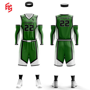 ชุดกีฬาบาสเก็ตบอลผู้ชายคุณภาพดีที่สุด โลโก้สั่งทำได้ ดีไซน์ล่าสุด ระบายอากาศได้ดี แห้งเร็ว ไซส์ใหญ่ 240 กรัม ผ้าโพลีเอสเตอร์ 100% - Product Image 4