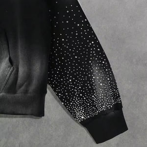 Sweat-shirts pour hommes avec strass, design personnalisé, vêtements d'hiver pour hommes, sweat-shirts avec strass pour usage extérieur, sweat-shirts avec strass pour hommes - Product Image 6