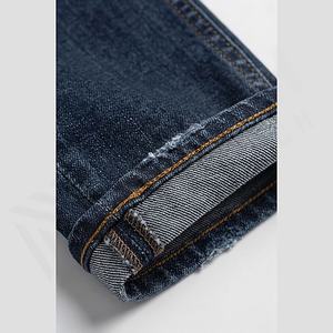 Premium Quality <b>Men</b> Ripped Denim Pants Slim Fit Soft Touch <b>Jeans</b> <b>High</b> <b>Waist</b> Casual Outdoor Relaxed Fit Trousers Wholesale Custom - Product Image 6