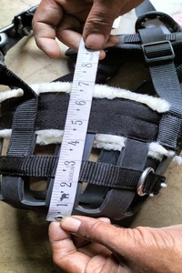 Wholesale Grazing Horse Muzzle Comfortable Breathable Nylon <b>Rope</b> <b>Halter</b> Equestrian Supplies Horse Equipment by Kanpur Tack Shop - Product Image 3