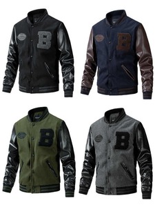 Veste de baseball d'hiver personnalisée de haute qualité pour hommes et femmes, broderie en chenille, capuche, imperméable, taille XL, service OEM - Product Image 6