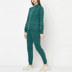 Gran oferta, chándal personalizado de lana de algodón 100% para mujer, ropa deportiva con capucha superventas para invierno, recién llegado - Product Image 1