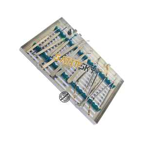 Ensemble de 23 instruments chirurgicaux dentaires de base de qualité supérieure, autoclavables manuellement, certifiés CE, haute qualité - Product Image 2