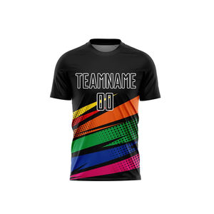 Camiseta de Fútbol Personalizada con Nombre y Logotipo del Equipo, Material 100% Poliéster, Ropa Deportiva, Camisetas de Fútbol para Adultos - Product Image 2