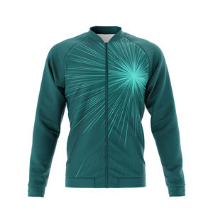 Veste de sport zippée pour la course à pied et le jogging |   Chaud, respirant, séchage rapide |   Tailles Homme Femme Jeunesse |   Veste d'entraînement - Product Image 2