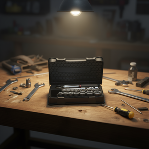 Usag 19-Piece Hexagonal <b>Socket</b> Set in ABS Box Durable <b>Socket</b> Tool Kit - Product Image 3