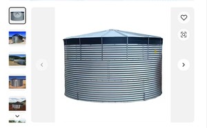 Fabricación Tanque de acero corrugado galvanizado Riego industrial Tanque de recolección de agua de lluvia Tanque de agua redondo 50 toneladas - Product Image 5