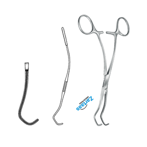 Fórceps de vasos sanguíneos Derra de acero inoxidable de alta calidad, recto, 16cm/6,25 ", fabricante de instrumentos de Neurocirugía - Product Image 3