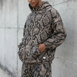 Sudadera con Capucha Personalizada con Logotipo, Estilo Casual Urbano, Nueva Colección Otoño Invierno, Sublimación en Algodón, Talla Grande para Hombre - Product Image 4