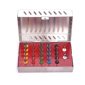 Kit d'implants coniques électriques Altomme Instruments, 27 pièces, ensemble d'instruments chirurgicaux dentaires en acier inoxydable pour la pose d'implants - Product Image 1