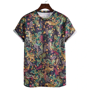 Camiseta de impresión digital de sublimación personalizada de fábrica original para hombre, camiseta para hombre - Product Image 2