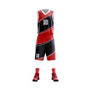 Venta al por mayor de uniforme de baloncesto personalizado barato sublimación para jóvenes con el mejor uniforme de baloncesto - Product Image 1