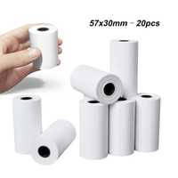 Papel térmico de calidad superior 80x80mm 80x70mm 57x40mm Impresora de caja registradora Rollos de papel térmico de alta calidad