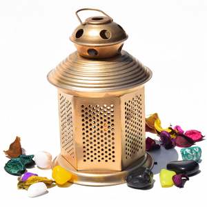 Portavelas de metal y hierro al por mayor, farolillos decorativos para el hogar para la sala de estar para las festividades navideñas - Product Image 3